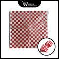 Red Square Burger Wrapping Paper 30 x 30cm (500pcs) | Kertas Bungkus Burger 30 x 30cm (500pcs)