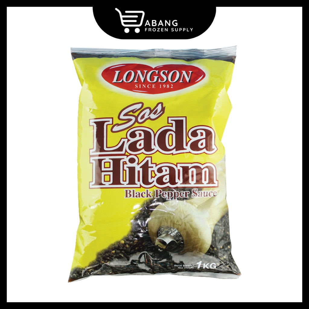 LONGSON Black Pepper Sauce 1kg | Sos Lada Hitam 1kg