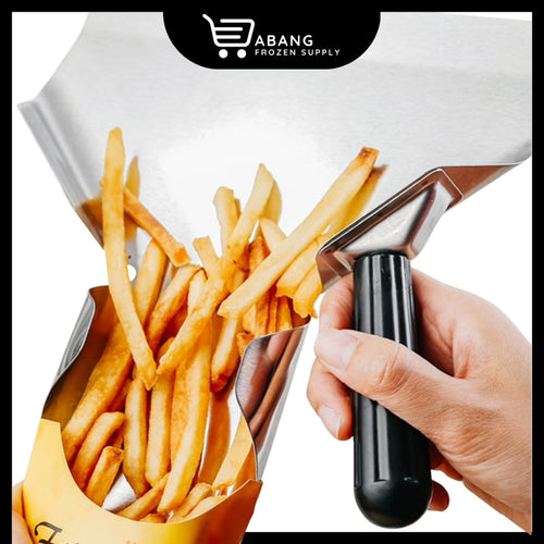 AFS French Fries Scoop | Stainless Steel Fries Scoop | Potato Chip & Snack Scoop